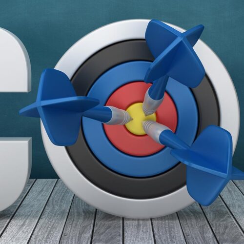 CO2 dart board bullseye