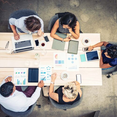 people sitting in meeting room