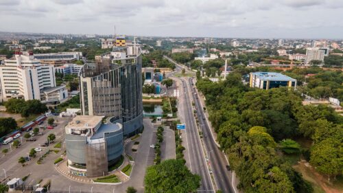 Accra cityscape